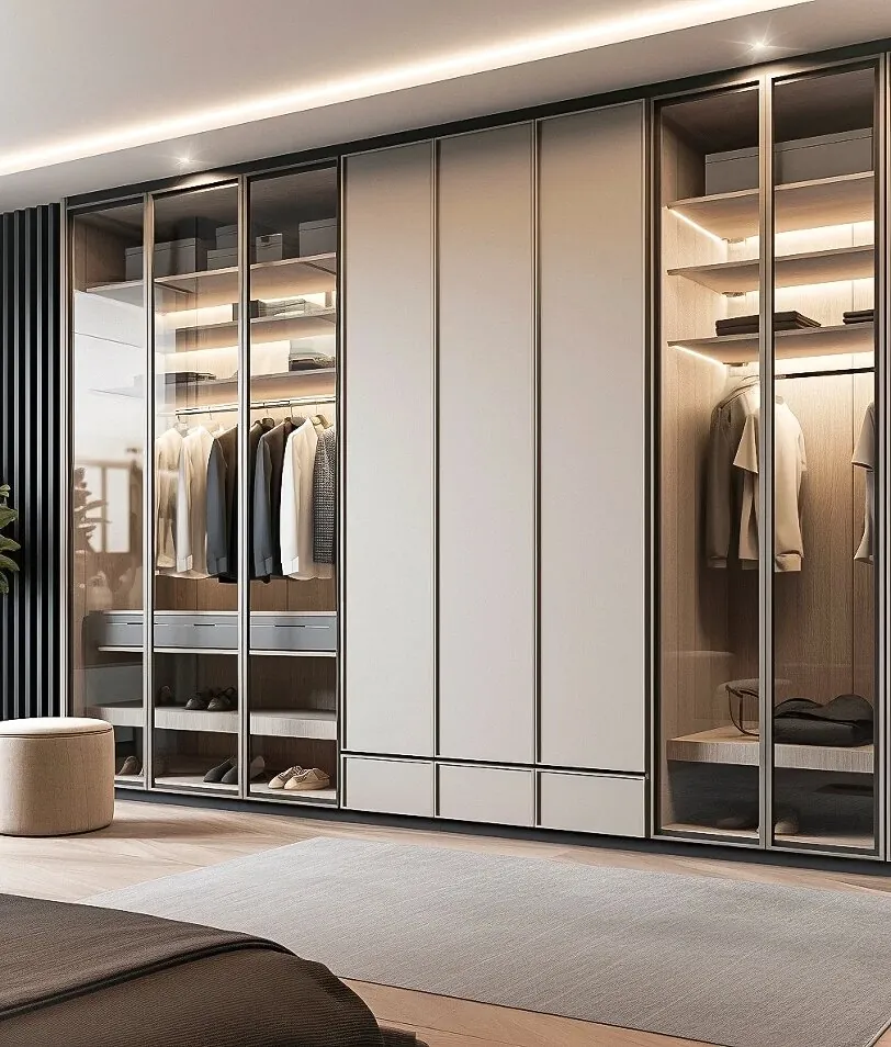 Open Display Bedroom Wardrobes - design view 3