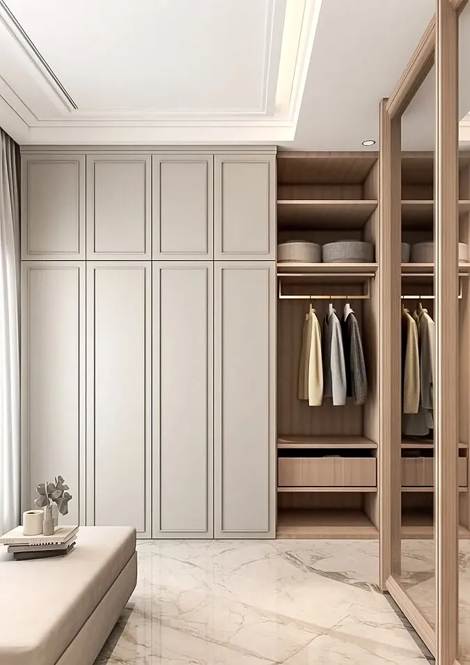 Neutral Wardrobe and Shelving Wardrobes - design view 2