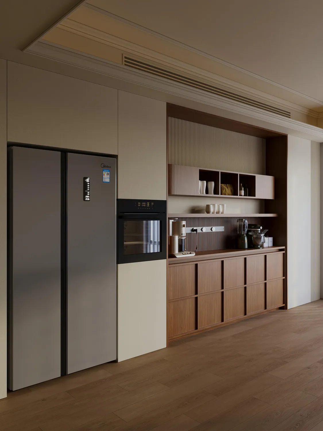 Warm Dining Storage Display & Sideboard Cabinets