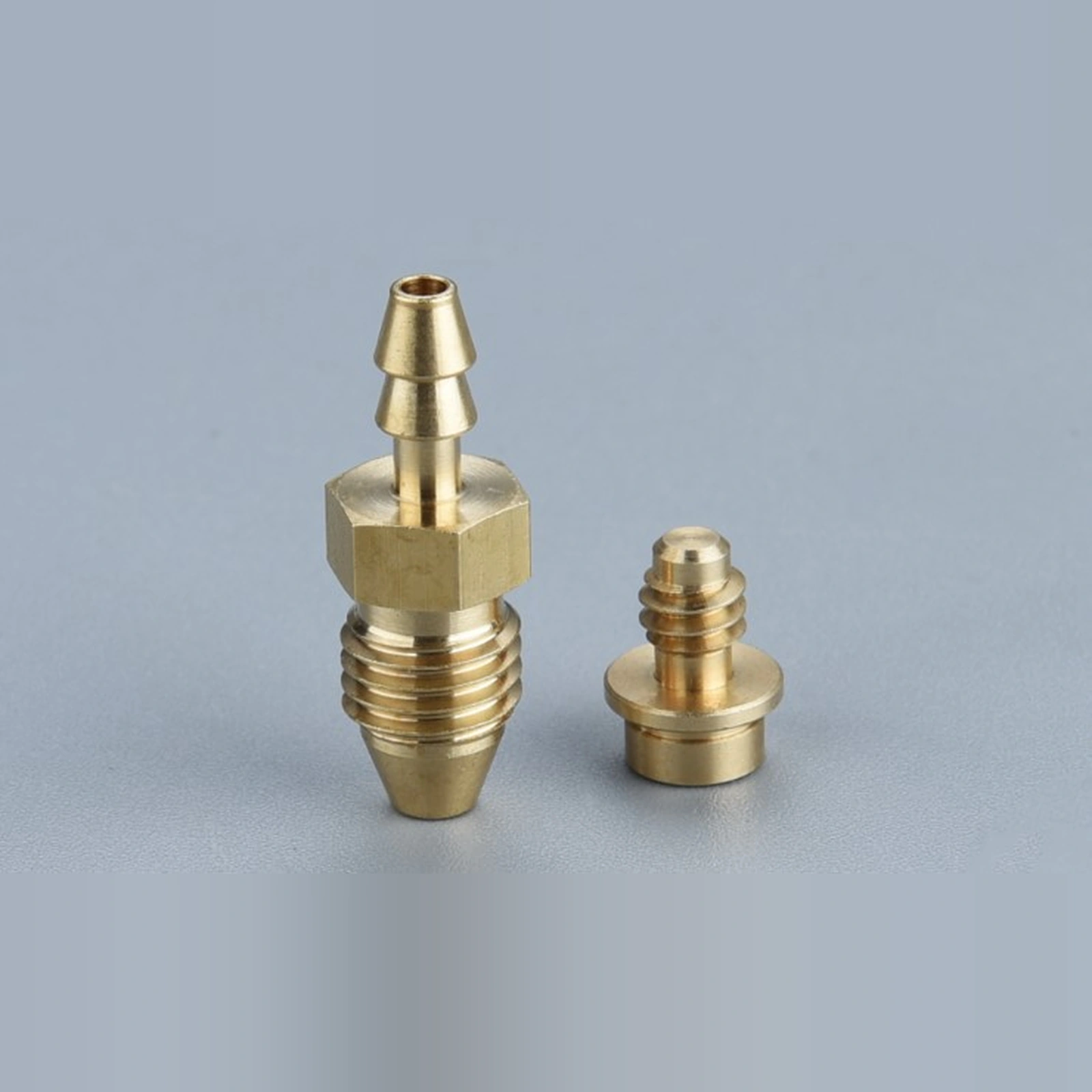 CNC Turned Air Valve Components - view 2