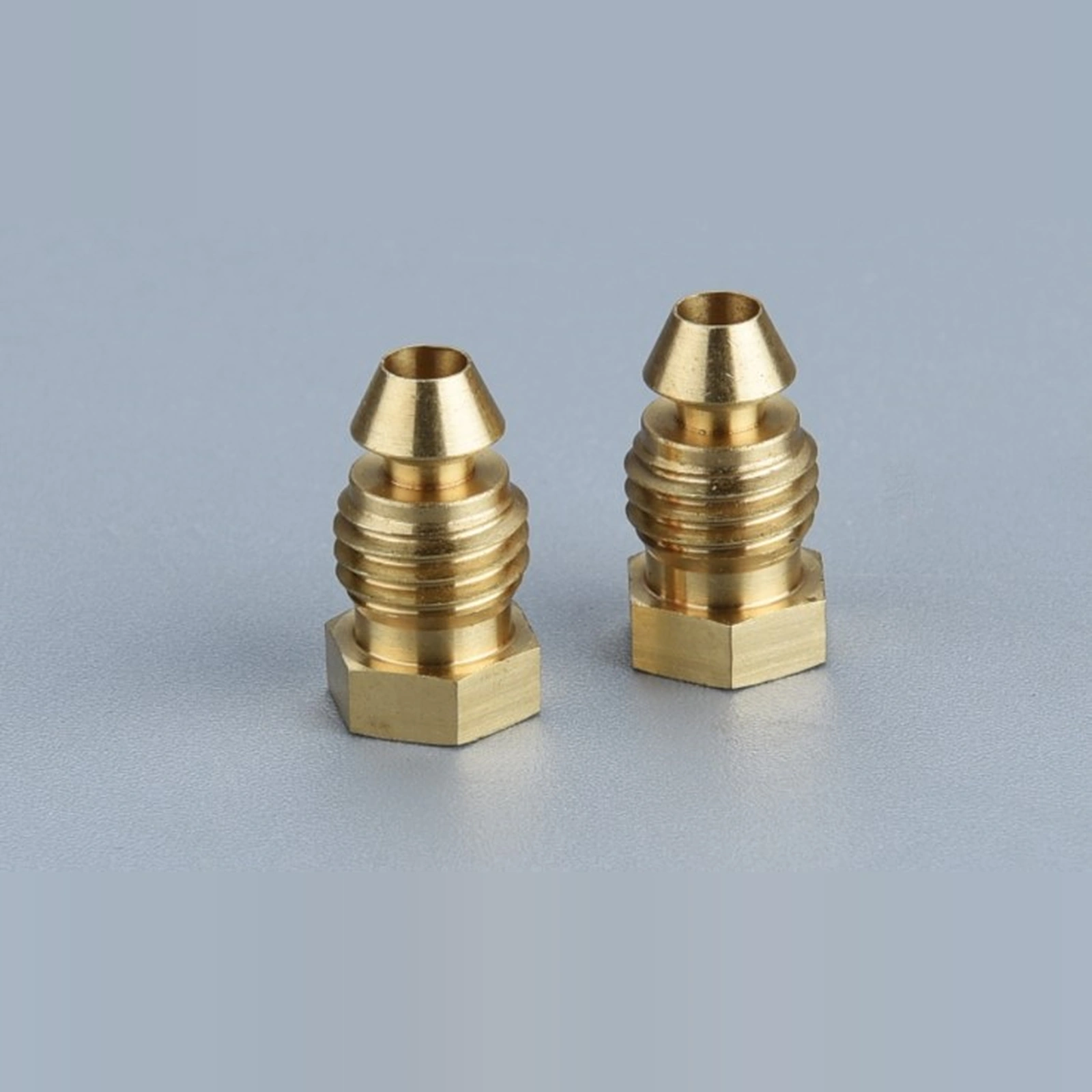 CNC Turned Air Valve Components - view 1